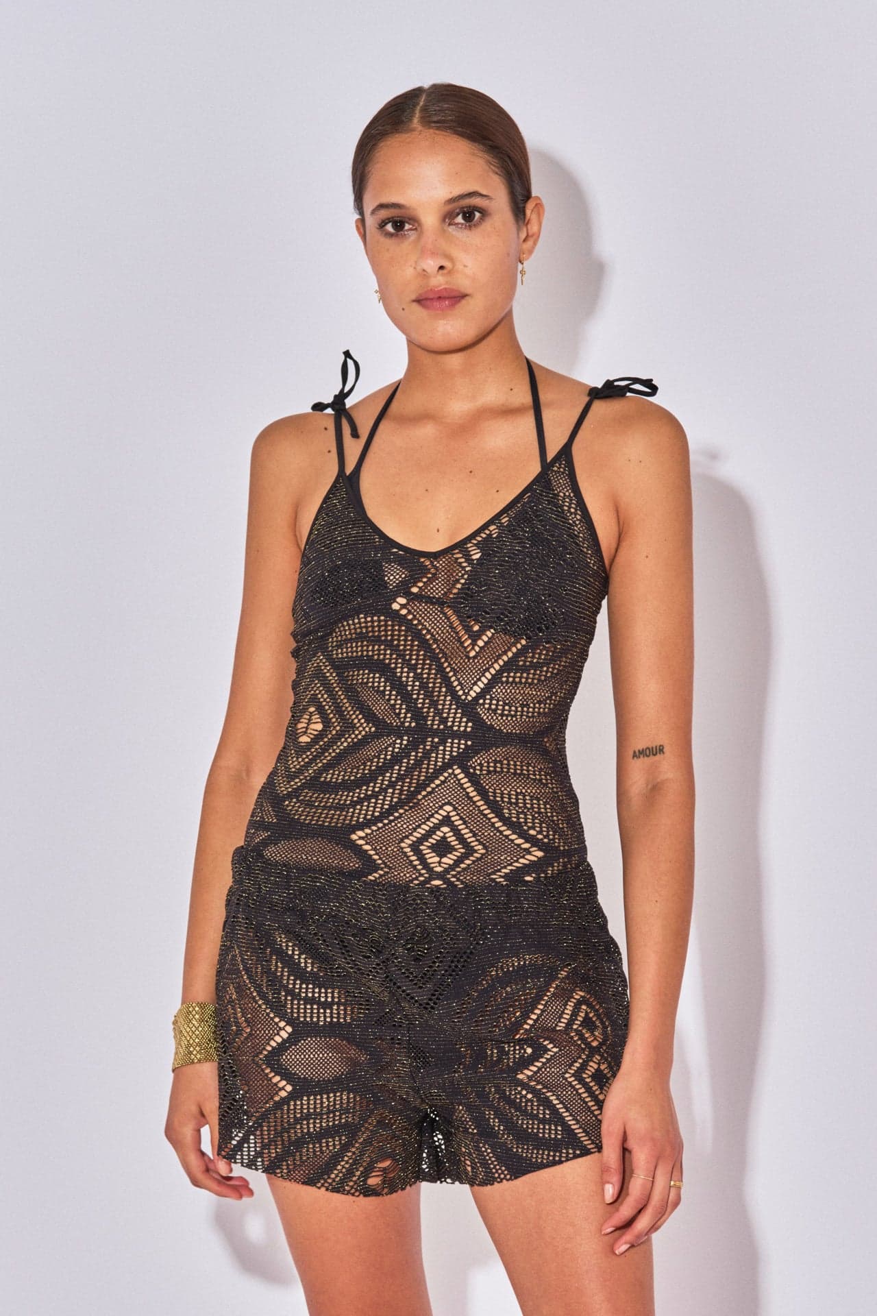 Top Bretelles Gia Crochet