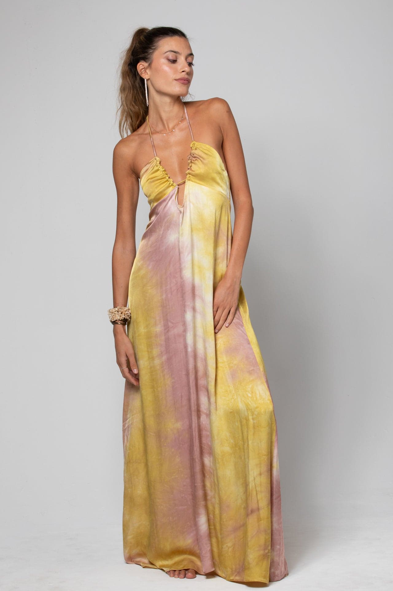 Robe Longue à Nouer Thea