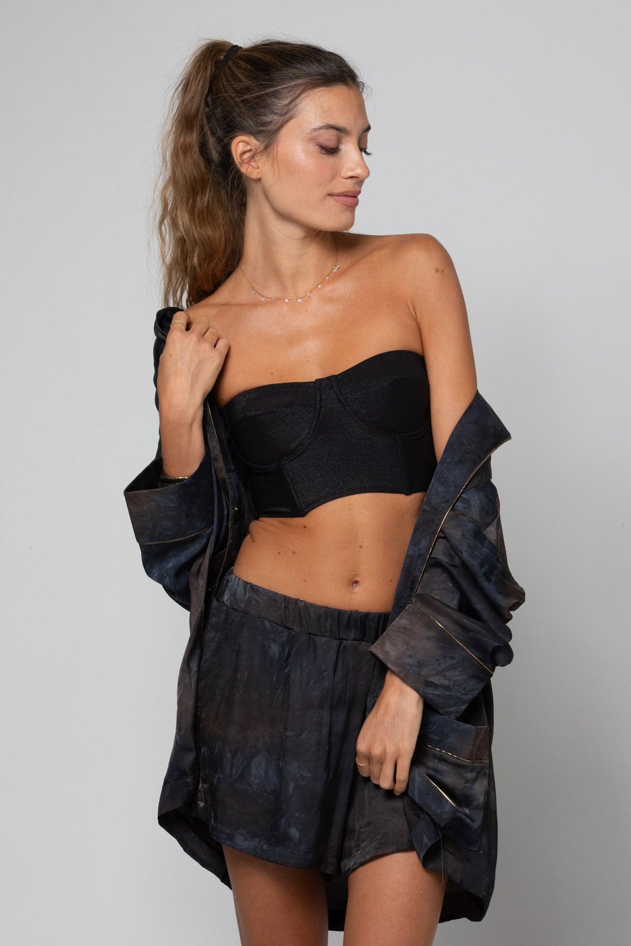 Veste de Pyjama Fluide